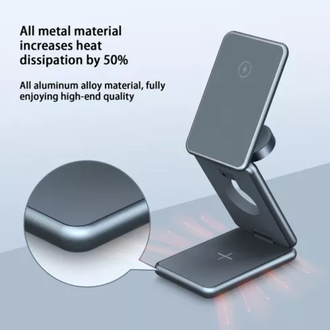 Soporte De Carga Inalámbrico Plegable