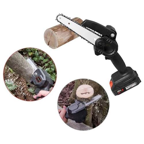 Mini motosierra 2 baterías de 48 V