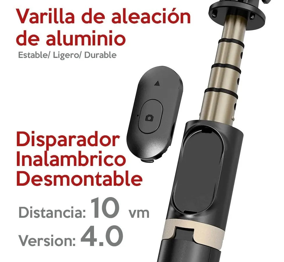 Tripode selfie con control de bluetooth