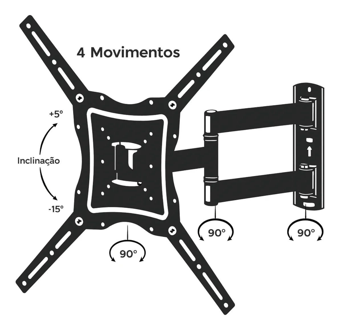 Soporte De TV HE-078 HDL-017B-2